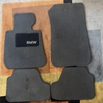 Genuine Oem Bmw Carpeted Floor Mats 4-PIECE Set Grey Black E60 Maybe?. Fixed Price $62.88.