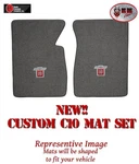 1967-70 Chevy C10 Truck Gray Loop Carpet Floor Mat Set- Hot New Item From Acc. Fixed Price $139.99.