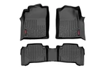 Rough Country Floor Mats Front And Rear For Toyota Tacoma 05-11. Fixed Price $159.95.
