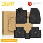 3W Floor Mats For Honda Accord 2018-2022 Hatchback Coupe Sedan Tpe Liners Black. Fixed Price $129.99.