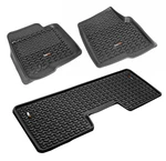 Rugged Ridge Floor Liner Front/rear Blk Fits 09-14 F-150/RAPTOR Reg/s-cab/s-crew. Fixed Price $164.99.