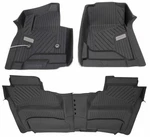 2015-2020 Gmc Yukon Premium All Weather Front & 2ND Row Floor Mats Dune Oem. Fixed Price $149.98.