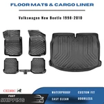 Floor Mats & Trunk Cargo Liner For Volkswagen New Beetle 1998-2010 Full Set. Fixed Price $149.90.