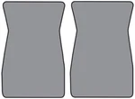 1973 Chevrolet El Camino Loop Carpet Logo Floor Mat 2PC. Fixed Price $144.95.