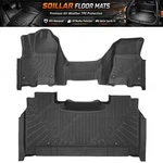 Tpe 3D Floor Mats Liners Set For Dodge Ram 1500 Crew Cab 2025-2026 Bench Seat. Fixed Price $82.19.