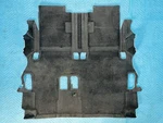 Mitsubishi Outlander Gt Rear Floor Carpet Mat Liner 2014-2020 Oem. Fixed Price $225.00.