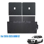 3D Tpe Trunk Cargo Liner & Backrest Mat Black For 2019 2020 2021-2025 Bmw X7. Fixed Price $56.99.