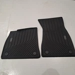 Genuine Factory Audi A5 S5 2025-2026 All-weather Floor Mats Set Front 8B1061501. Fixed Price $39.99.