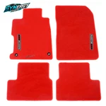 Floor Mats Fit 12-15 Honda Civic 2DR Red Nylon Carpets Anti Slip W/ Emblem. Fixed Price $58.99.