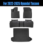For 2022-2025 Hyundai Tucson Tpe Floor Mats Trunk Cargo Liners 3D Model Black. Fixed Price $79.39.