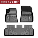 Tpe 1ST & 2ND Row Floor Liners For 2022 2023 Tesla Model Mats Anti-skid. Fixed Price $130.00.