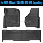 1999-2007 Ford F-250 F-350 F-450 F-550 Super Duty Tpe Floor Mats Liners New. Fixed Price $84.49.
