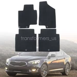 2014-2016 For Kia Cadenza Front & Rear Velour Floor Mats Carpet Anti-slip Black. Fixed Price $30.89.