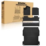 Fits 2017-2025 Honda Ridgeline Crew Cab Tpe Floor Mats / Trunk Liners Bed 5.3FT. Fixed Price $145.19.