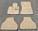 07 08 09 10 11 12 13 Bmw E70 X5 E71 X6 Tan Beige Carpet Floor Mats Rugs Oem #2. Fixed Price $72.00.
