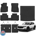 Floor Mats For Mazda CX-50 Hybrid 2023-2025 And Cargo Liners Backrest. Fixed Price $199.99.