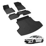 Floor Mat For Hyundai Sonata / Kia K5 2021-2025 Awd Custom All Weather Cargo. Fixed Price $189.00.