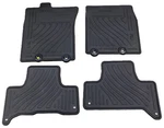 Genuine Toyota Fj Cruiser Front & Rear Rubber All Weather Mats 4PC Black PT206-3. Fixed Price $60.56.