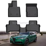 Tpe Floor Mats Liners For 2018 2019 2020 2021 2022 2023 2024 Alfa Romeo Stelvio. Fixed Price $62.99.