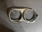 Jaguar Xjs Headlight Cover Trim Bezel Chrome Oem (damadged). Fixed Price $45.00.