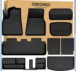 Oedro Floor Mats For Tesla Model Y 7-SEATER 2020-2025 9PCS All Weather Trunk. Fixed Price $149.99.