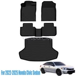 3D Floor Mats Liners /trunk Cargo Full Tpe For 2022-2025 Honda Civic Sedan. Fixed Price $86.39.