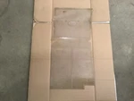 1968 - 1982 Corvette Drivers Floor Mat Cross Flags Logo Clear Rubber Aftermarket. Fixed Price $149.99.