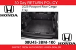 Genuine New 2026 Honda Passport Cargo Tray 08U45-3BM-100. Fixed Price $135.38.