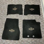 Oem Ford F-150 King Ranch Floor Mats Set Black Carpet Front & Rear (4PC). Fixed Price $74.95.