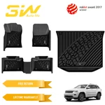 3W Floor Mats & Trunk Liner For 2016-2021 Jeep Grand Cherokee Tpe Car Black. Fixed Price $169.99.