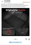 Floor Mats 2018-2024 Ford Expedition/expedition Max/expedition Limited, With. Fixed Price $40.00.