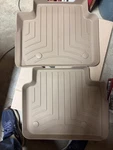 Weathertech Floor Mat Tan 2ND Row. Fixed Price $79.00.