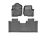Weathertech Floorliner 2021-2025 Ford F-150 1ST & 2ND Row, Black. Fixed Price $231.90.