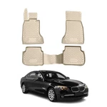 For Bmw Alpina B7L 11-15 Omac Classic 1ST & 2ND Row Beige Floor Mat Set. Fixed Price $84.99.
