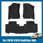 3D Floor Mats Liners Set Front & Rear For 2010-2016 Cadillac Srx Tpe All Weather. Fixed Price $82.99.