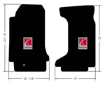 New! Black Floor Mats 2007-2010 Saturn Sky With Embroidered Logo, Both Front Set. Fixed Price $138.99.