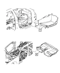 Genuine Mopar Floor Mat ZP89DX9AD Qty 1. Fixed Price $81.94.