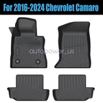 For 2016-2024 Chevrolet Camaro 2-DOOR Tpe Front & Rear Floor Mats Liners Set New. Fixed Price $70.39.