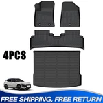 Tpe Floor Mats & Trunk Cargo Liner 4PCS For 2024-2026 Hyundai Kona Ev Electric. Fixed Price $117.19.
