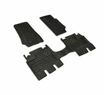 07-13 Jeep Wrangler 4 Door Slush Mats Front & Rear Factory Mopar New Oem. Fixed Price $156.10.
