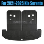 For 2021-2025 Kia Sorento Tpe Backrest Mats+trunk Cargo Liner All Weather Black. Fixed Price $56.79.