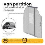Steel Straight Van Partition For Mercedes Sprinter Hr Cargo Area C20-DH. Fixed Price $1150.61.