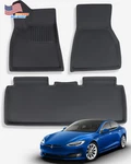 For Tesla Model Floor Mats 2019-2015 Premium Anti-slip Waterproof Liners. Fixed Price $164.12.
