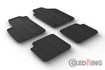 Gledring 0133 All Weather Rubber Floor Mats Fits 2014-2020 Fiat 500. Fixed Price $99.99.