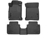 Husky Weatherbeater FRONT/2ND Row Floor Mats 3PC Fits 2013-2017 Honda Accord Blk. Fixed Price $149.99.