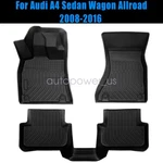For 2008-2016 Audi A4 Sedan Wagon Allroad Tpe Front & Rear Floor Mats Liners Set. Fixed Price $83.35.