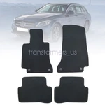 2014-2021 For Mercedes Benz Class W205 Front & Rear Floor Mats Carpet Velour. Fixed Price $39.65.