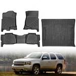 3D Tpe Floor Mats & Trunk Cargo Liner For 2007-2014 Chevrolet Tahoe/gmc Yukon. Fixed Price $128.49.