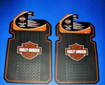 Harley Davidson Logo Bar & Shieldfront Rubber Floor Mats 2 Pcs Set Car Truck Suv. Fixed Price $80.04.