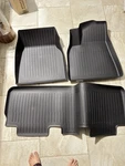 Tesla 2048569-00-A 3-PIECE All-weather Interior Liners For Model Y 2025+ Juniper. Fixed Price $150.00.